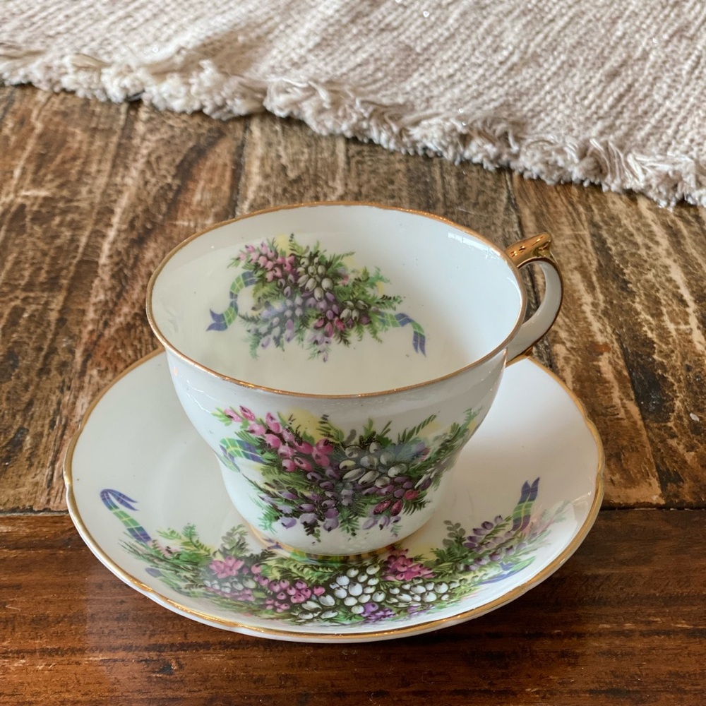 Royal Ascot Vintage Tea Cup & Saucer